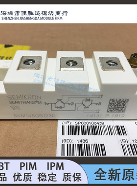 SKM100GB128D SKM145GB123D SKM145GB128D SKM75GB123D 现货模块