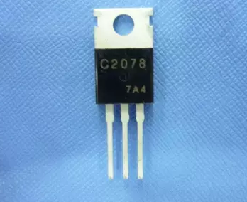 可出样品 原装全新 2SC2078 C2078高频功率管NPN 封装TO220 3A80V