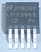 LM2596S-12 简单开关电源转换器150千赫3A降压稳压器全新原装进口