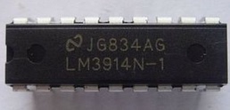 LM3914N-1 LED 点/条显示驱动器全新原装进口