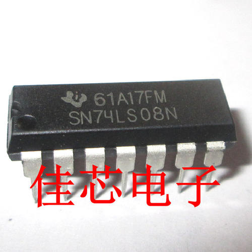 SN74LS08N 四路2输入正与门全新原装进口