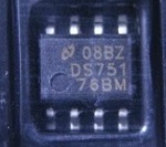 DS75176BM DS75176BMX 多点RS-485 / RS - 422收发器全新原装进口