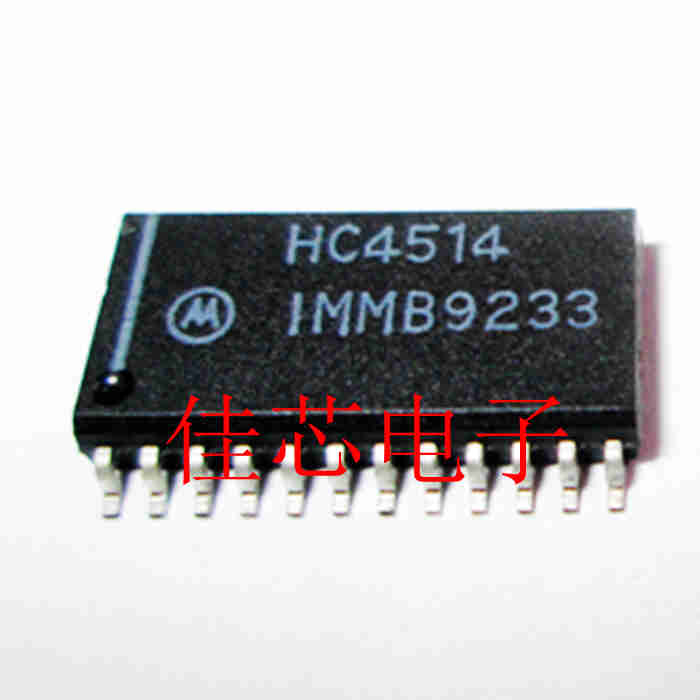 MC74HC4514DW HC4514 解码器多路解复用器全新原装进口