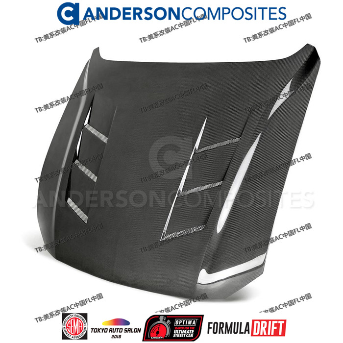 AC正品2018野马散热款SA双面碳纤维机盖 福特Mustang包围,汽车用品/电子/清洗/改装,全车改装套件,淘宝优惠券,粉丝福利购,淘宝优惠卷