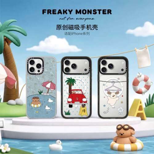 卡通磁吸软壳iPhone14-17保护套