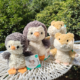 原点绒创妮妮系列解压小鸡毛绒玩偶鸭嘴兽治愈桌伴土拨鼠可爱公仔