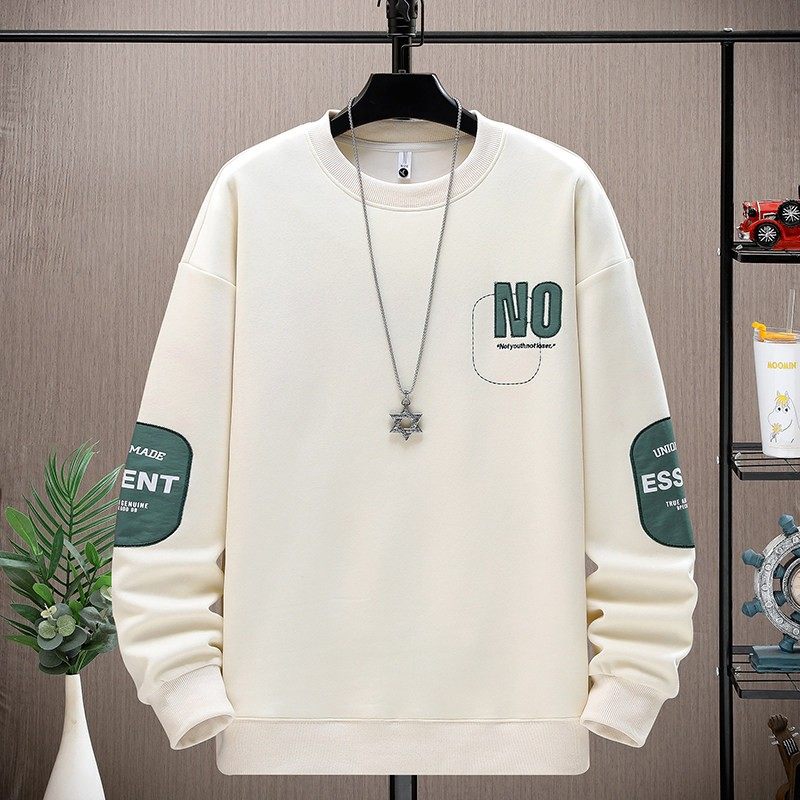 青少年秋冬季加绒卫衣男长袖t恤初中高中学生打底衫帅气大童上衣,运动服/休闲服装,运动套装,淘宝优惠券,粉丝福利购,淘宝优惠卷