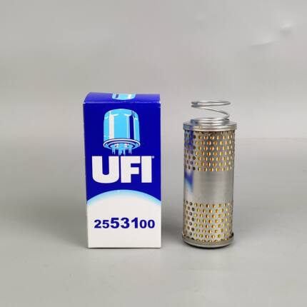 意大利UFI机油滤芯/V85TT/V9原厂机滤机油滤清器2553100机油滤芯