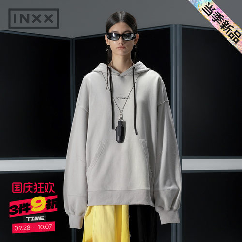 22春新潮牌套头连帽卫衣男女同款