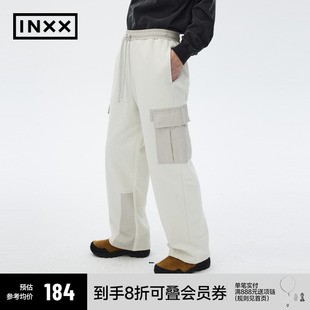 ISD3231364 inxxstreet 潮流休闲裤 情侣直筒针织长裤
