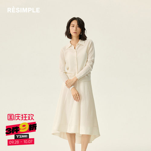 RESIMPLE简单点极简生活-开衫毛衣-0671