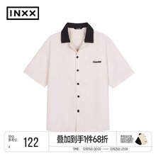 INXX Standby 明星同款休闲街头短袖衬衫翻领衬衣
