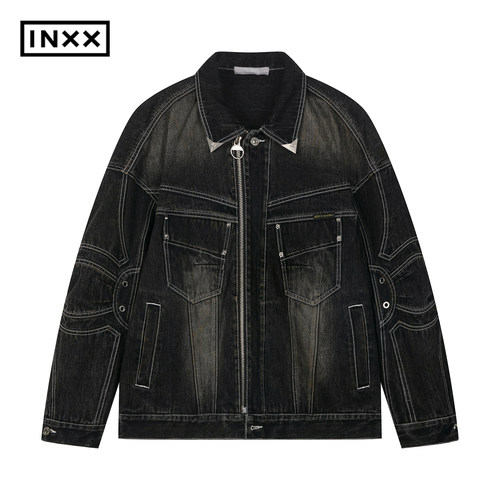 INXX洗褪牛仔外套男女同款XSF3141434
