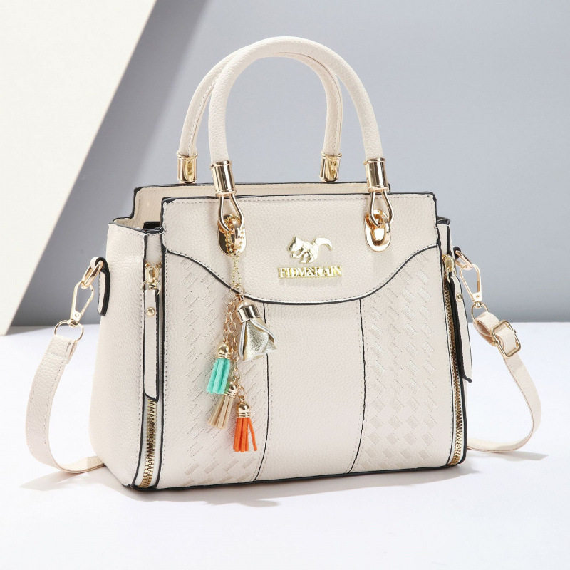 女包2025新款手提包单肩斜挎包大容量高级感轻奢小包单肩包拉链