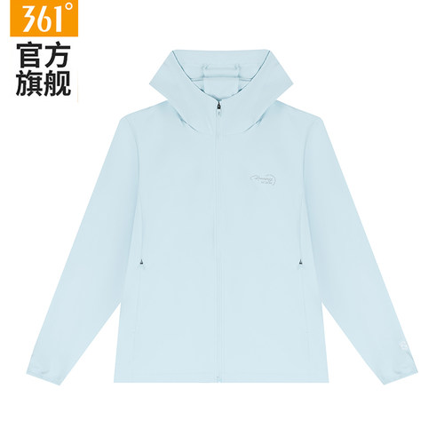 361运动风衣女透气薄款连帽外套