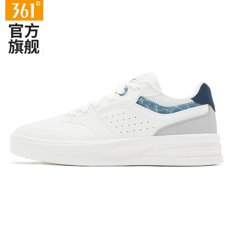 361男鞋运动鞋轻便低帮小白鞋