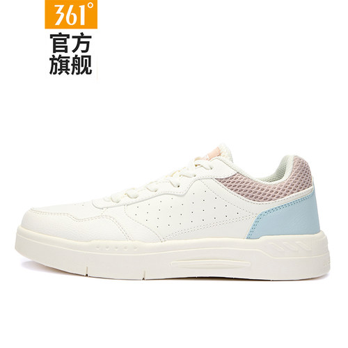 361女鞋板鞋皮面防水小白鞋百搭