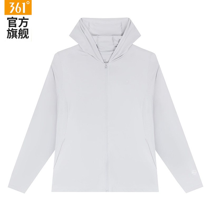 361运动外套女2026夏季新款连帽透气防晒休闲上衣针织单风衣女款