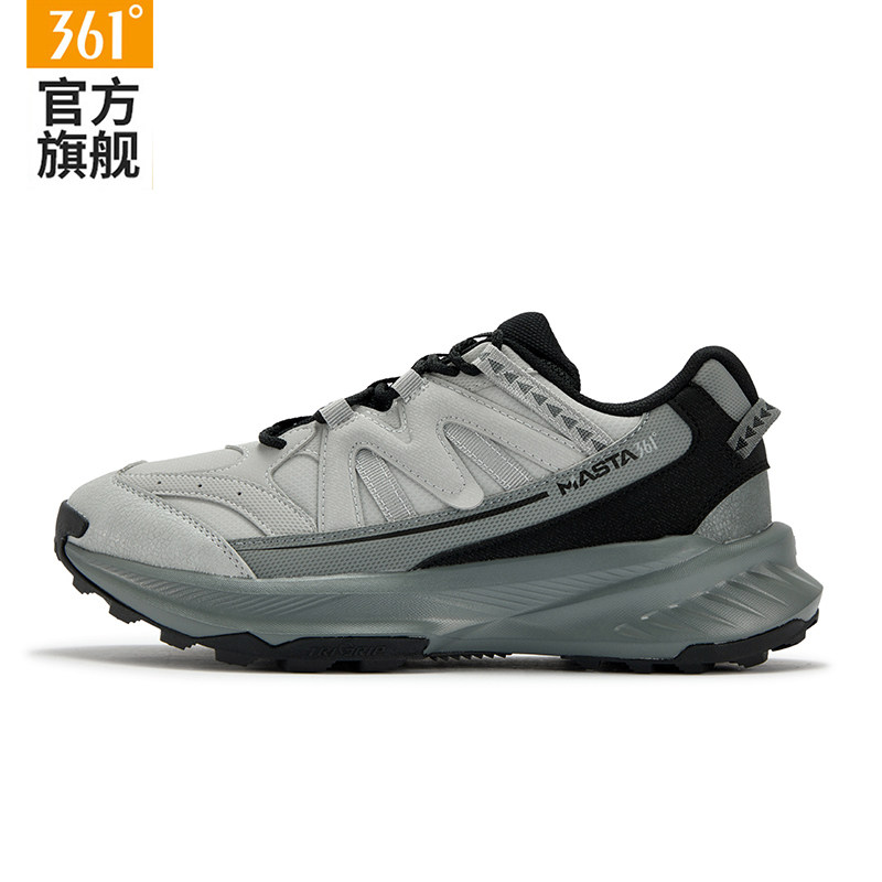 361男鞋运动鞋皮面防滑厚底休闲