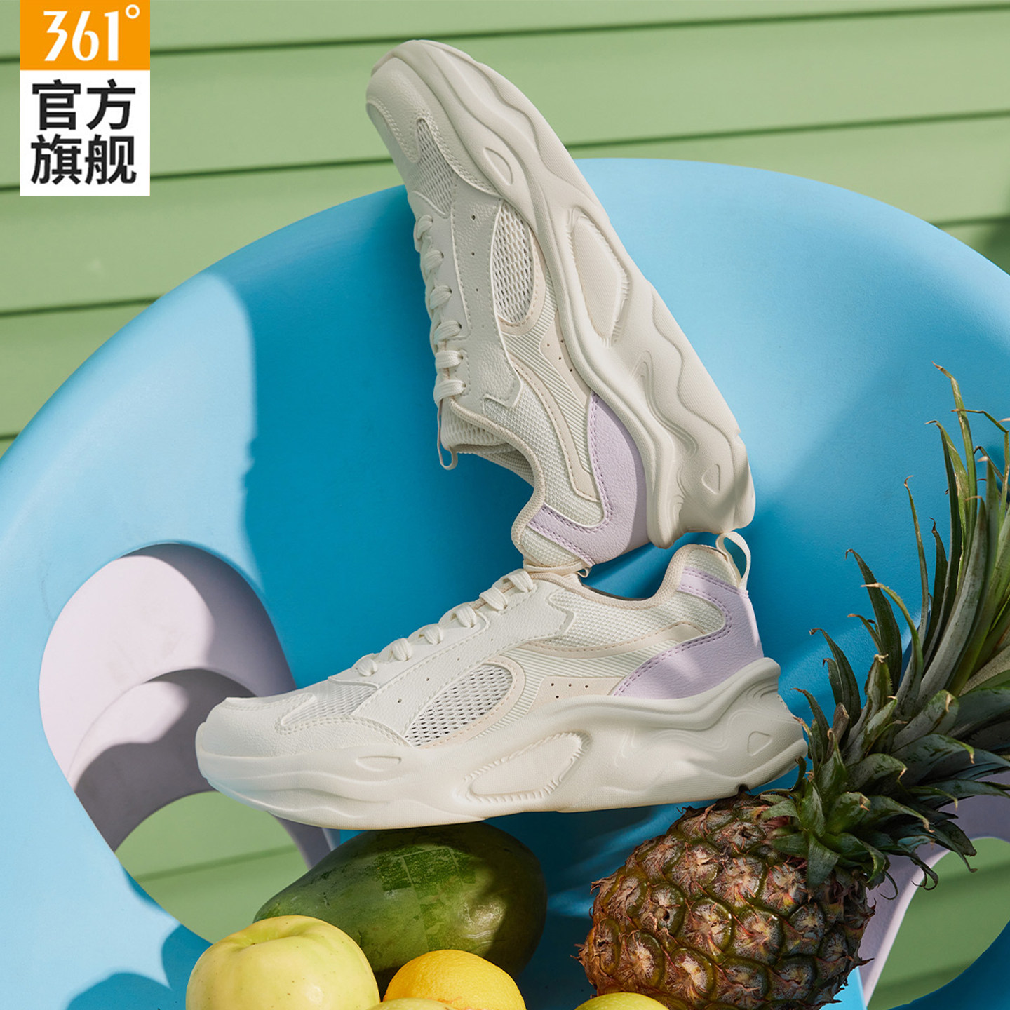 寒武361女鞋2026夏季新款透气软底运动鞋女士网面轻便复古休闲鞋
