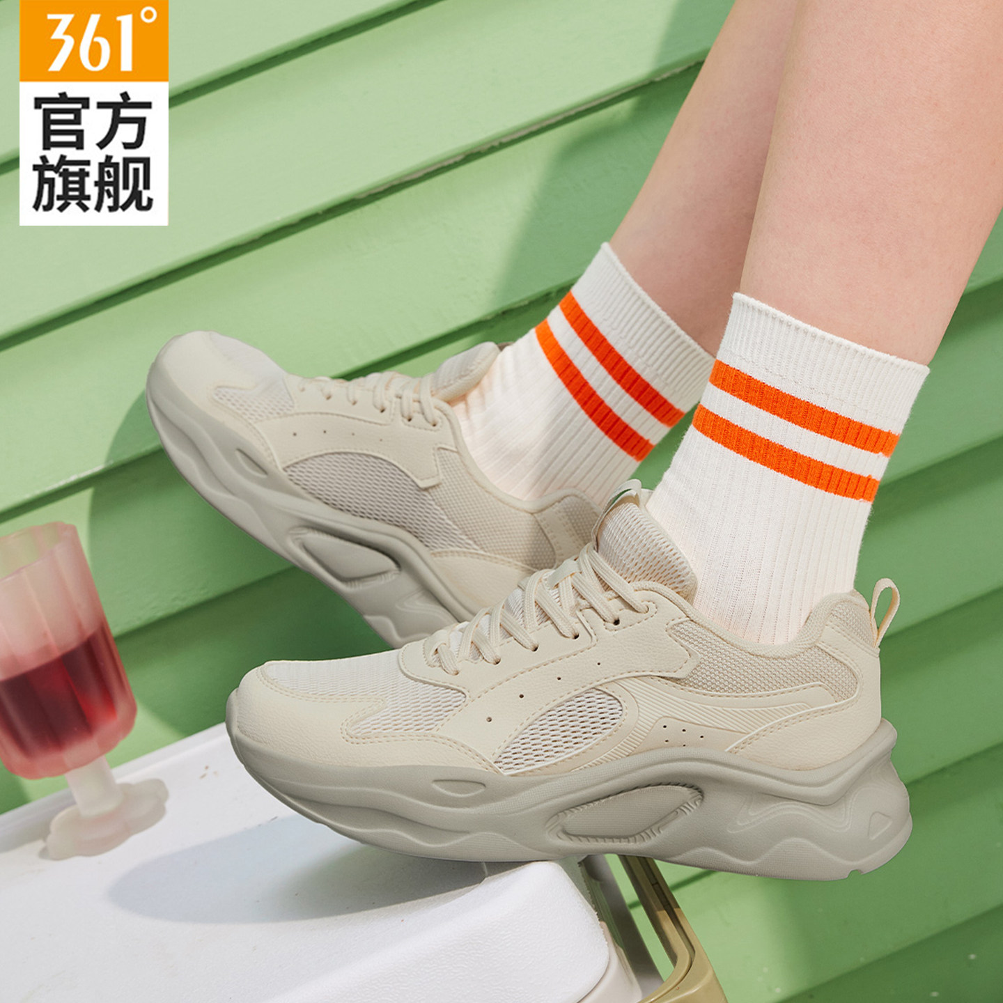 寒武361女鞋透气软底运动鞋轻便