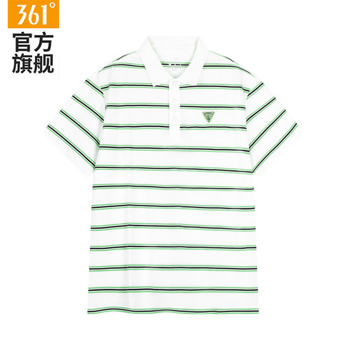 361运动T恤男款polo衫透气宽松
