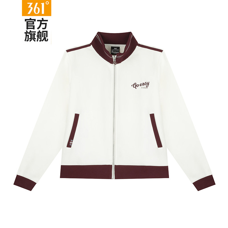 361运动服女2026春秋新款长袖拉链立领上衣女款百搭保暖休闲外套