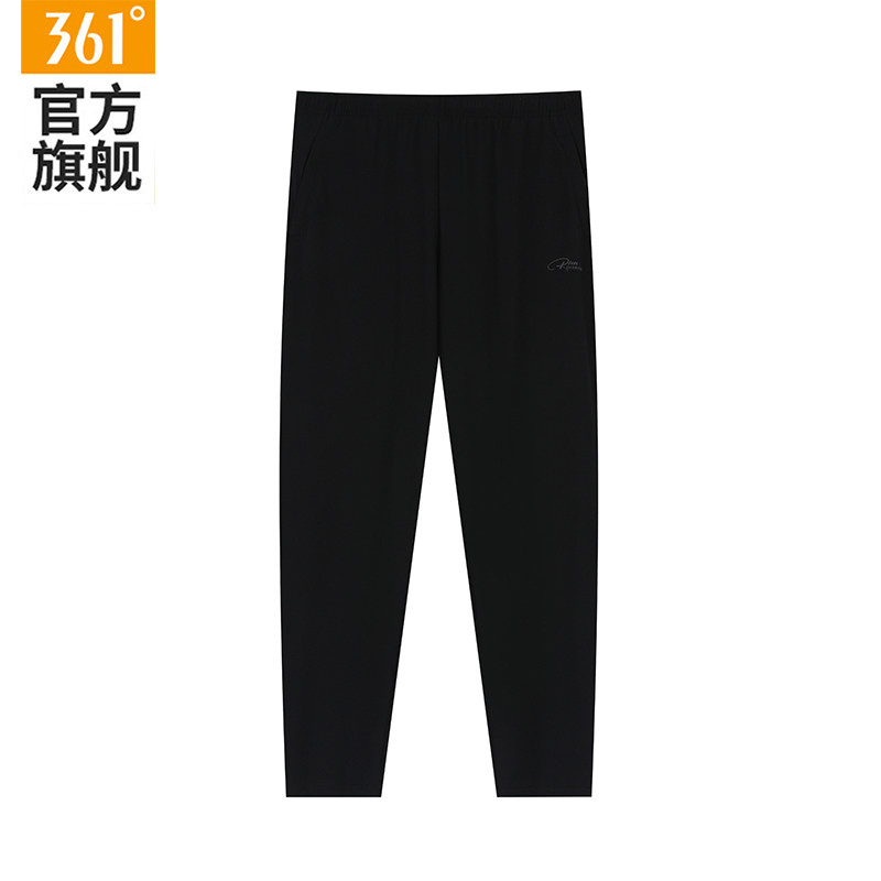 361运动裤女2026夏季新款黑色透气休闲裤子女款直筒百搭运动长裤