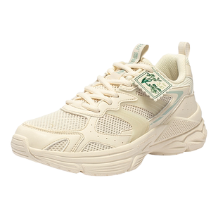 361女鞋运动鞋女款2025春夏网面透气休闲跑步鞋女轻便百搭老爹鞋