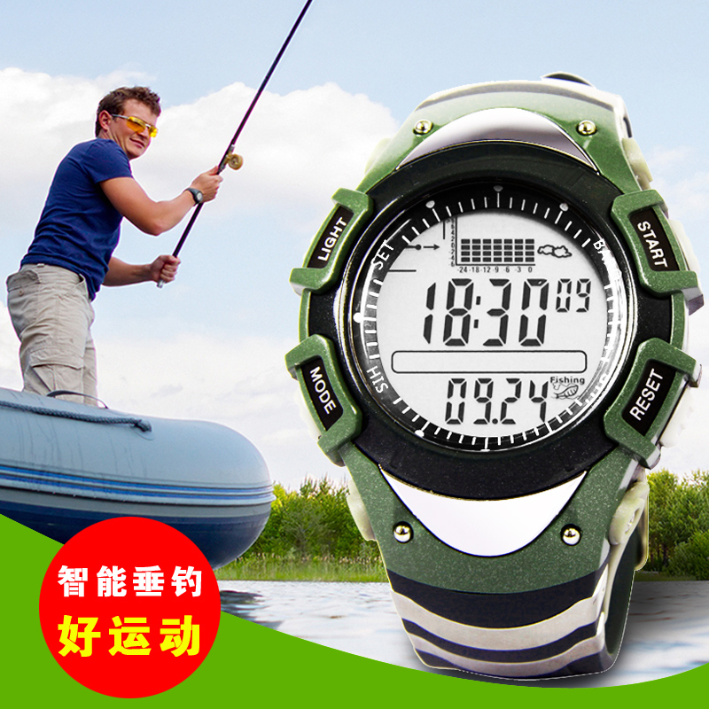 SPOVAN司博威戶外運動登山海拔高度釣魚氣壓計溫度多功能智能手表