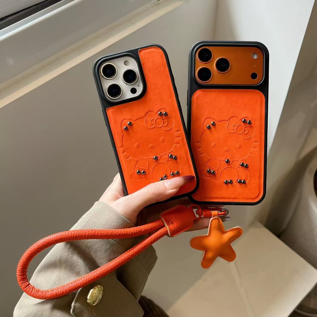 卡通柳丁KT猫咪适用于苹果手机壳