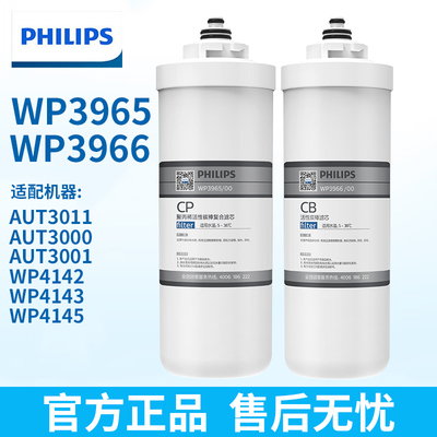 飞利浦净水器滤芯WP3965WP3966炭棒CP适用于WP4142WP4143AUT3011