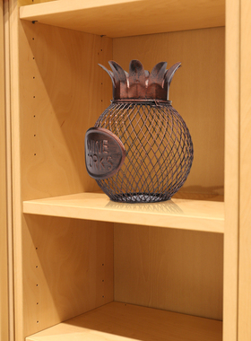 TOOARTS菠萝网状瓶塞罐工艺品摆件创意家居工艺品样板房摆件礼品