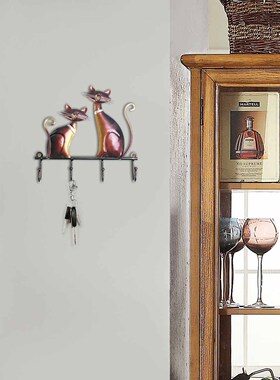 TOOARTS小猫挂钩工艺品摆件创意家居摆件装饰工艺品