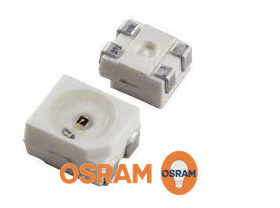 大功率LED灯珠-欧司朗LAE6SF 3528四脚平面琥珀红光 共阴 LA E6..