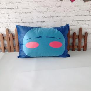 特  日单 超滑稽 史莱姆  双面 印花 枕头  靠垫  抱枕  可拆洗