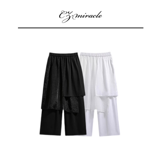 【 艺术生】“可机洗，不打皱”休闲裤JZ-4210C