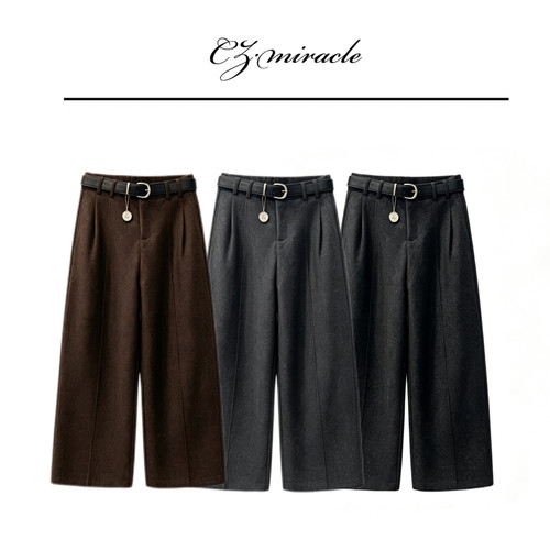 【10.5上新 定制～元宝裤】840g“卖到断纱线”/ JZ-6723c