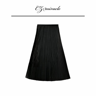 压轴褶皱半身裙JZ 包退 不显瘦 3125c 瘦没了