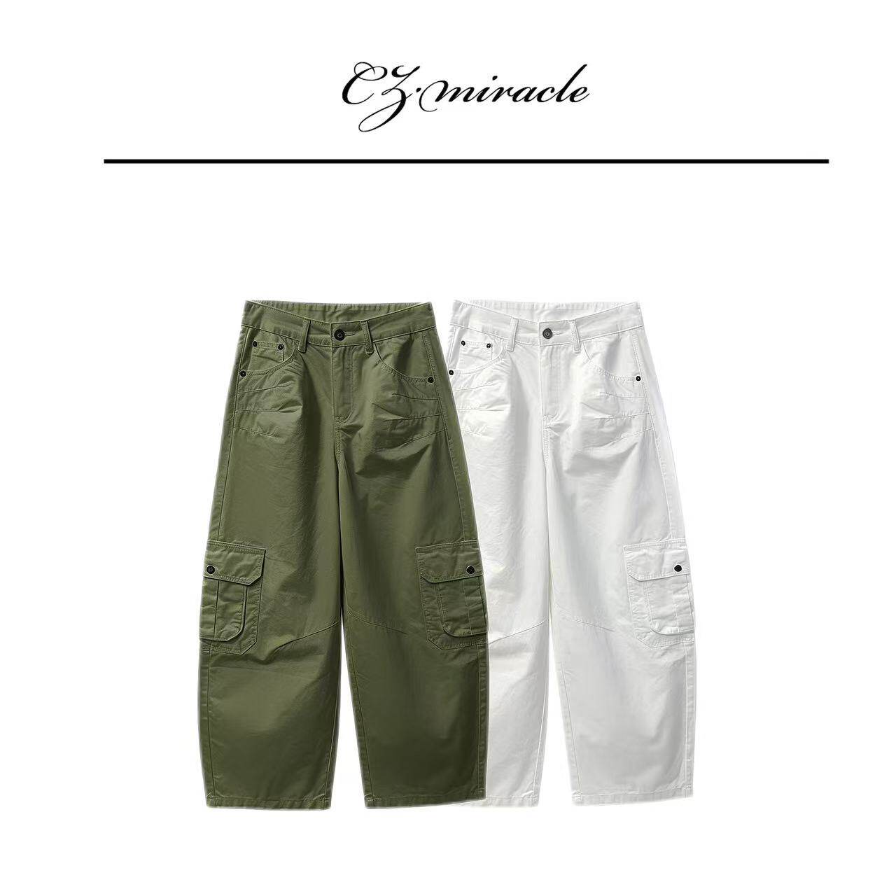 【口袋工装】&ldquo;土耳其有机棉&rdquo;/工装裤 JZ-4457c