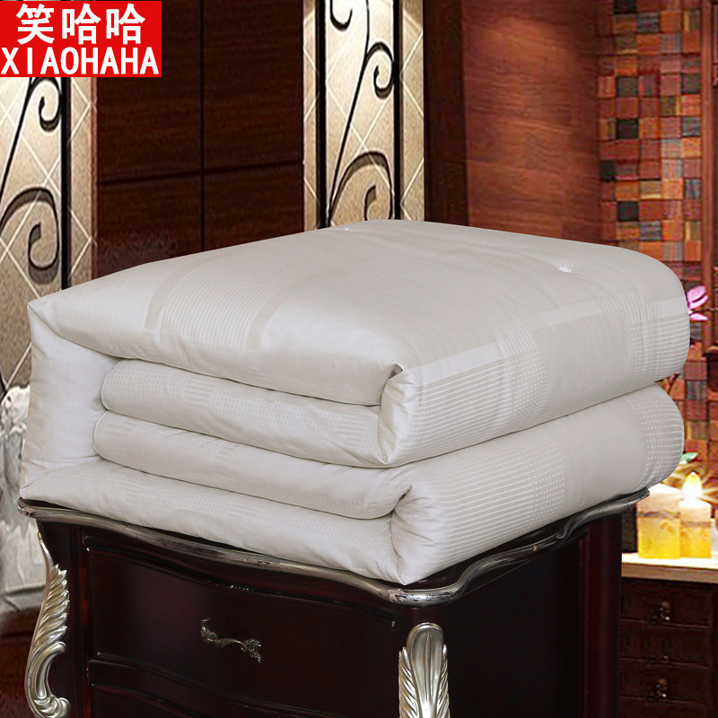 蚕丝被春秋冬被芯双人200x220x240夏薄厚被子母被单人1.5米抗菌,床上用品,化纤被,淘宝优惠券,粉丝福利购,淘宝优惠卷