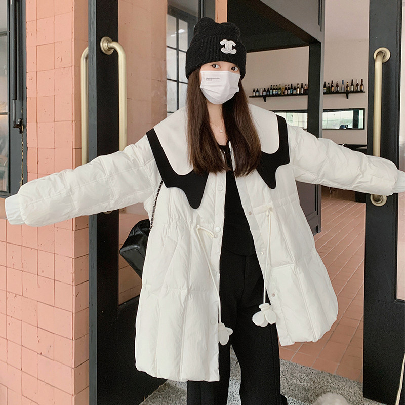 【双十二备货足 数据好】娃娃领70绒羽绒服设计款 2406 P255 K368