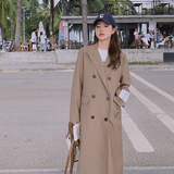 【现货】2022克莱因蓝西装过膝超长款西装外套280-953-P135k198，女装西装，Mushroom