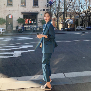 2022 春季现货西装套装866套装P140 k208,女装西装,Mushroom