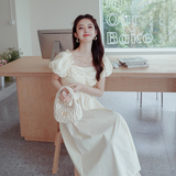 【旅游度假风出货中】露背设计款蝴蝶结连衣裙2297-P125-K178，女装连衣裙，Mushroom