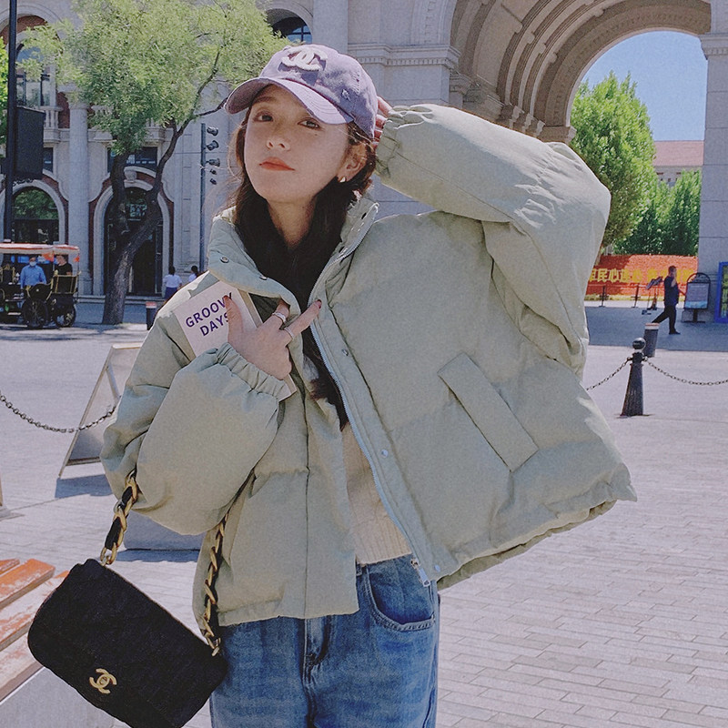 【备货足跑量款】小个子面包服羽绒棉衣2251P125K198，女装棉衣/棉服，Mushroom