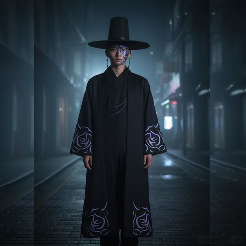 猎魔男团cos服沙加男孩儿童