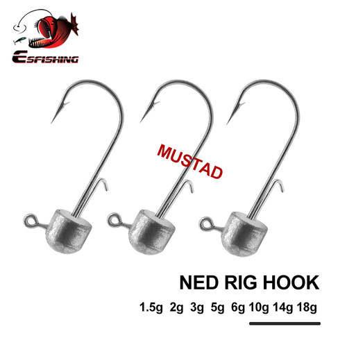 慕斯达内德钓组路亚铅头钩hook