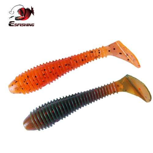 Ужасная T-T-Tail Luya мягкая приманка ударная волна xioopang 65mm3g 10 Аттрактант с высокой мягкостью соля