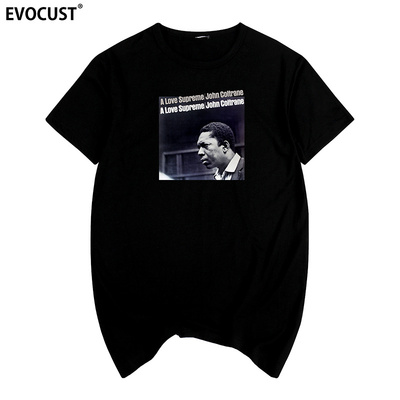 John Coltrane - A Love爵士萨克斯约翰克特兰男女短袖T恤